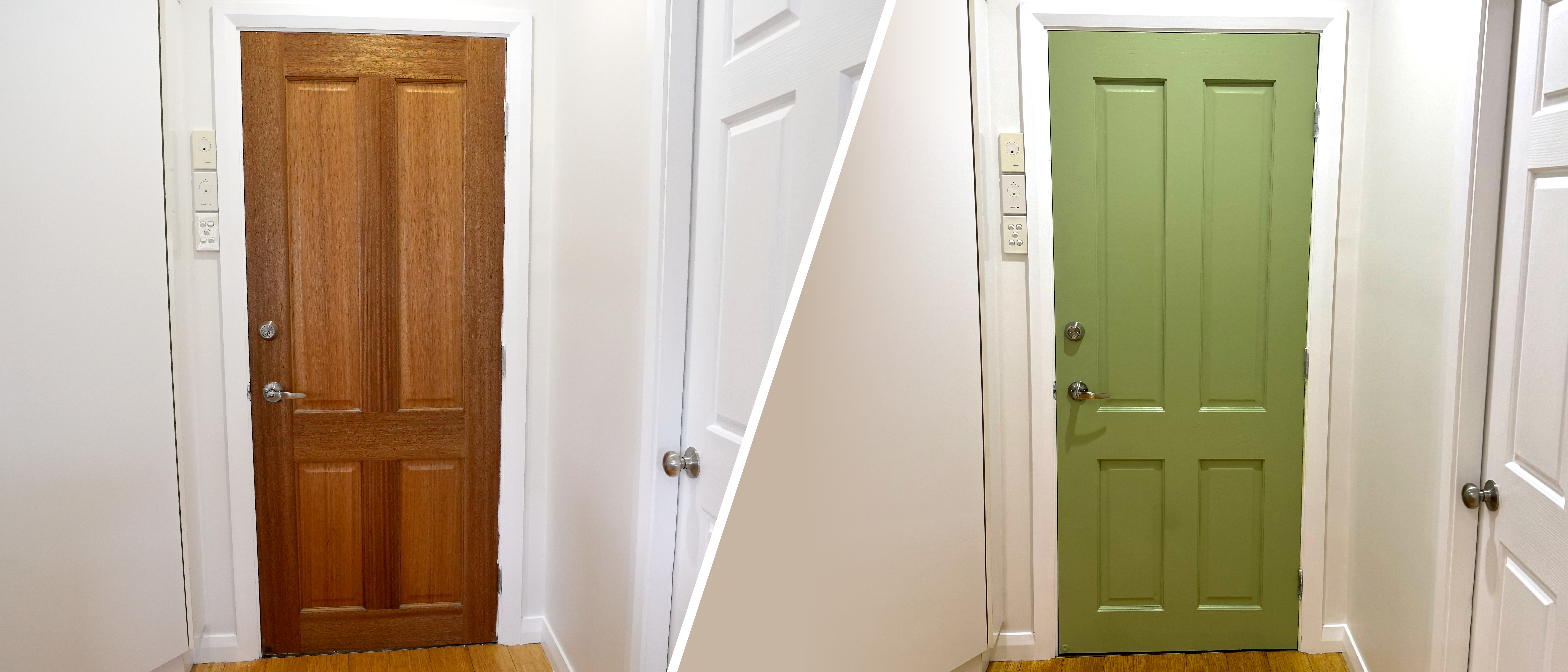 How To Repaint A Wooden Door